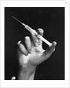 Hand Holding Syringe by Anonymous