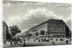 Engraving of Grand Hotel in Paris by Anonymous