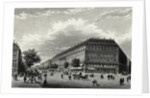 Engraving of Grand Hotel in Paris by Anonymous