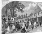 People Visiting Zoological Gardens by Anonymous