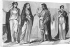 Four Figures of Ancient Greece by Anonymous
