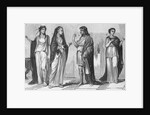 Four Figures of Ancient Greece by Anonymous