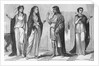 Four Figures of Ancient Greece by Anonymous