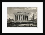 View of Front of Parthenon by Anonymous