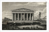 View of Front of Parthenon by Anonymous
