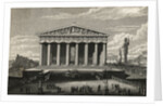 View of Front of Parthenon by Anonymous