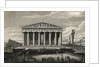 View of Front of Parthenon by Anonymous