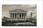 View of Front of Parthenon by Anonymous