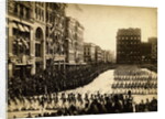 Military Parade for Columbus Celebration by Anonymous