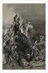 John Hunyadi and John Capistran Leading Battle by Anonymous