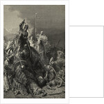 John Hunyadi and John Capistran Leading Battle by Anonymous