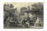 Feeding Silkworms and Sorting Cocoons by Anonymous