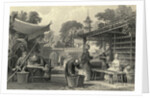Feeding Silkworms and Sorting Cocoons by Anonymous