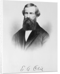 Early Portrait of Passenger Elevator Inventor E. G. Otis by Anonymous