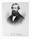Early Portrait of Passenger Elevator Inventor E. G. Otis by Anonymous