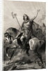 Portrait of King Clovis Riding Horse by Anonymous