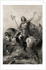 Portrait of King Clovis Riding Horse by Anonymous