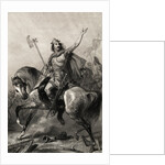Portrait of King Clovis Riding Horse by Anonymous