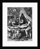 Illustration of Doctor Cupping Patient by Anonymous