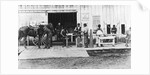 Native Americans Working on Blacksmith Equipment by Anonymous