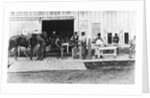Native Americans Working on Blacksmith Equipment by Anonymous
