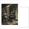Illustration of Richard I and Friar Tuck by Anonymous