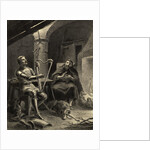Illustration of Richard I and Friar Tuck by Anonymous