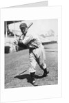 Baseball Player Bill Terry in Batting Stance by Anonymous