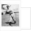 Baseball Player Bill Terry in Batting Stance by Anonymous
