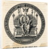 Medieval Seal of Edward I by Anonymous