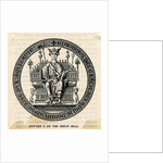 Medieval Seal of Edward I by Anonymous
