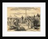 Men Praying at New Telegraph Station by Anonymous