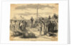Men Praying at New Telegraph Station by Anonymous