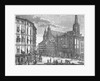 Engraving of Eisenstadt Town Square by Anonymous