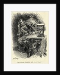 Nicholas II Watching Hourglass by Anonymous