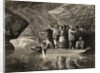 People Crossing River Styx in Mammoth Cave of Kentucky by Anonymous