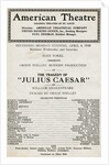 Showbill From Julius Ceaser by Anonymous