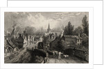 Illustrated View of Chipping Ongar in Essex by Anonymous