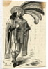 Man Standing in Medieval Garb by Anonymous