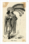 Man Standing in Medieval Garb by Anonymous