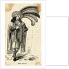 Man Standing in Medieval Garb by Anonymous