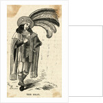 Man Standing in Medieval Garb by Anonymous