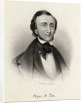 Portrait of Poet Edgar Allan Poe by Anonymous