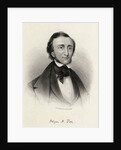Portrait of Poet Edgar Allan Poe by Anonymous