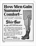 Advertisement for Men's Garters by Anonymous