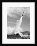 Weaponry Rocket Blasting into Sky by Anonymous