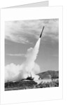 Weaponry Rocket Blasting into Sky by Anonymous