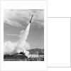 Weaponry Rocket Blasting into Sky by Anonymous