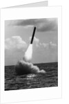 American Tomahawk Cruise Missile Launching from Submarine by Anonymous