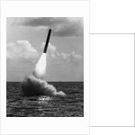American Tomahawk Cruise Missile Launching from Submarine by Anonymous